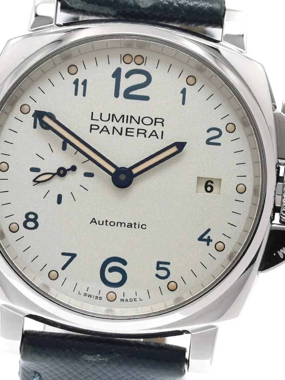 PANERAI Luminor Due 3 Days Achaio PAM00906 Silver Dial Automatic Men's _956103